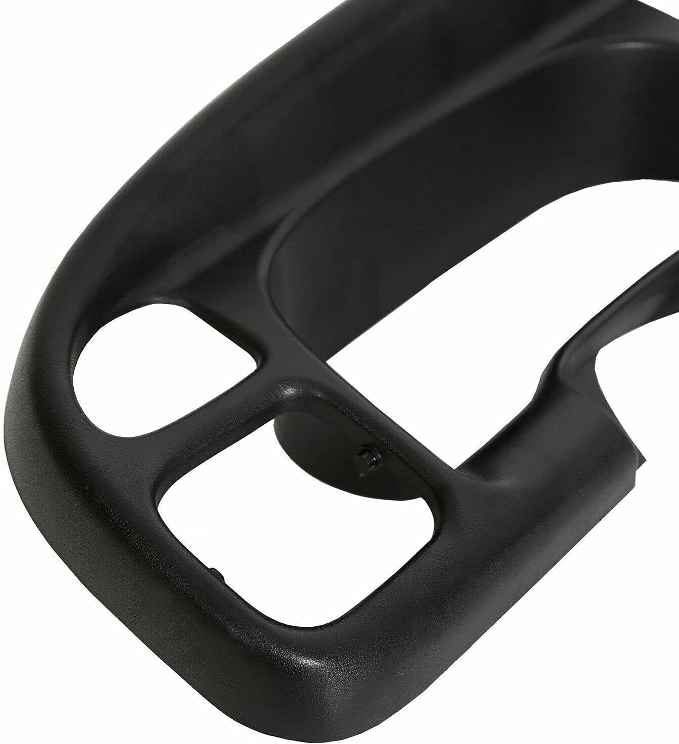 ECOTRIC Front Dash Pad Cover Overlay Dashboard Cap Compatible with 1998-2001 Dodge Ram Trucks Gray Molded Dash Bezel Protector