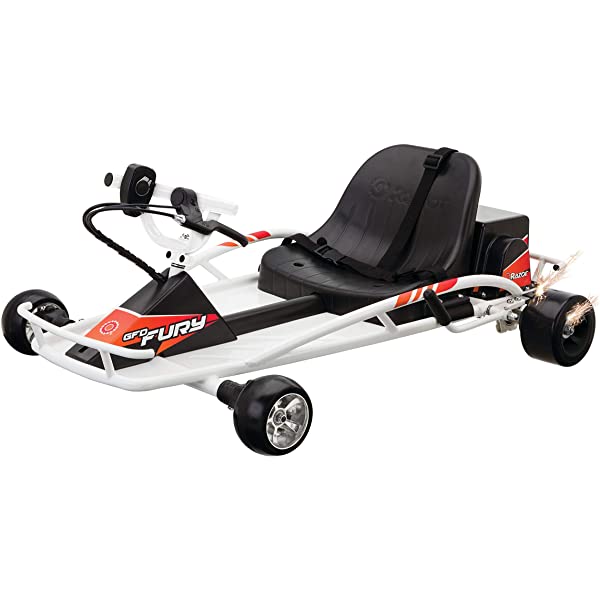 Razor Ground Force Drifter Kart White Standard Packaging
