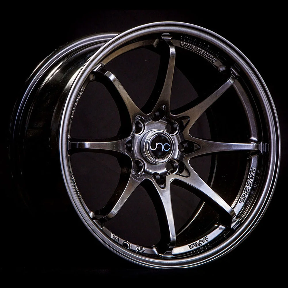 For 17x8 inch (1 Single Wheel Only) JNC Wheels - 17" JNC006 Hyper Black Rim - 5x100/5x114.3 JNC Wheels-18515157702
