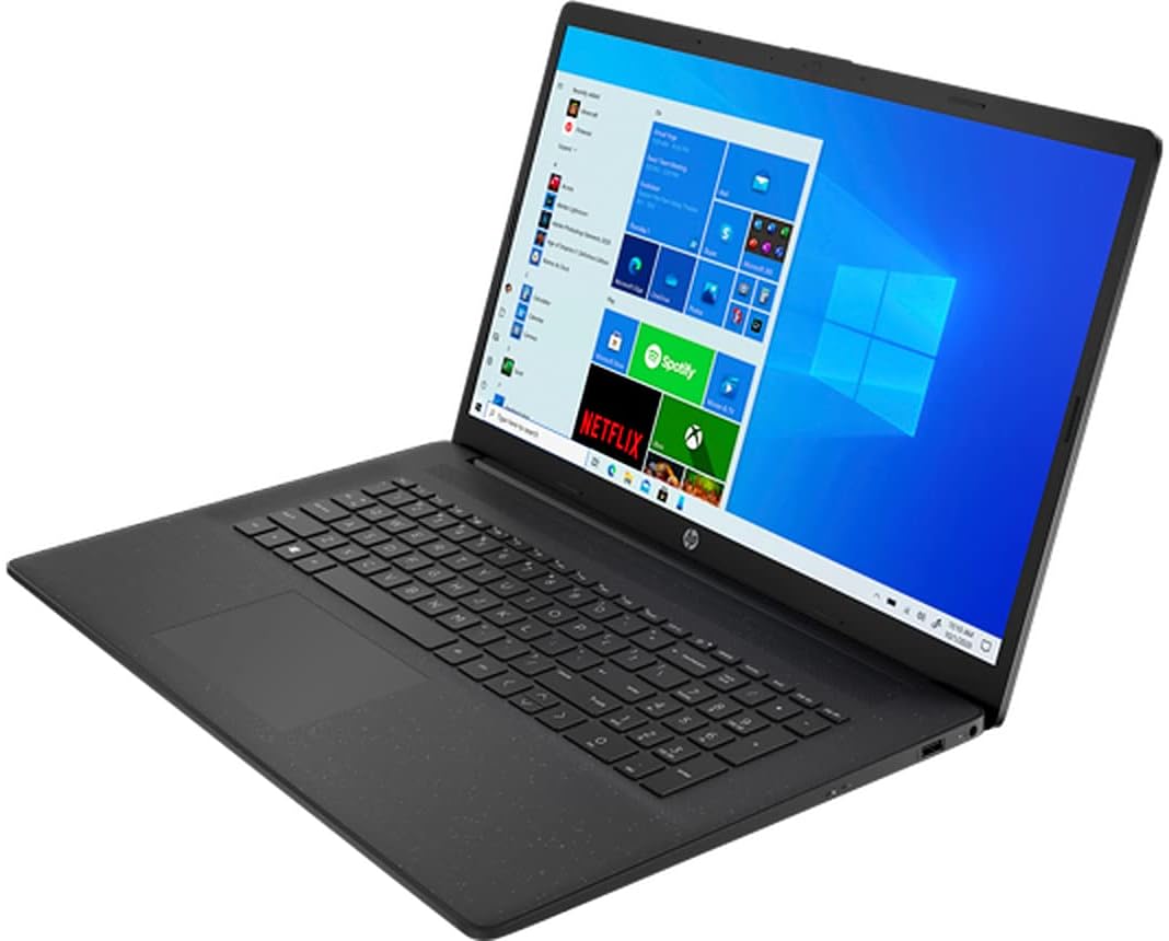 2021 Newest HP 17z Laptop, 17.3 HD+ Screen, AMD Athlon Gold 3150U Processor, Wi-Fi, Webcam, Zoom Meeting, Windows 10 Home, Black (16GB RAM | 1TB SSD)