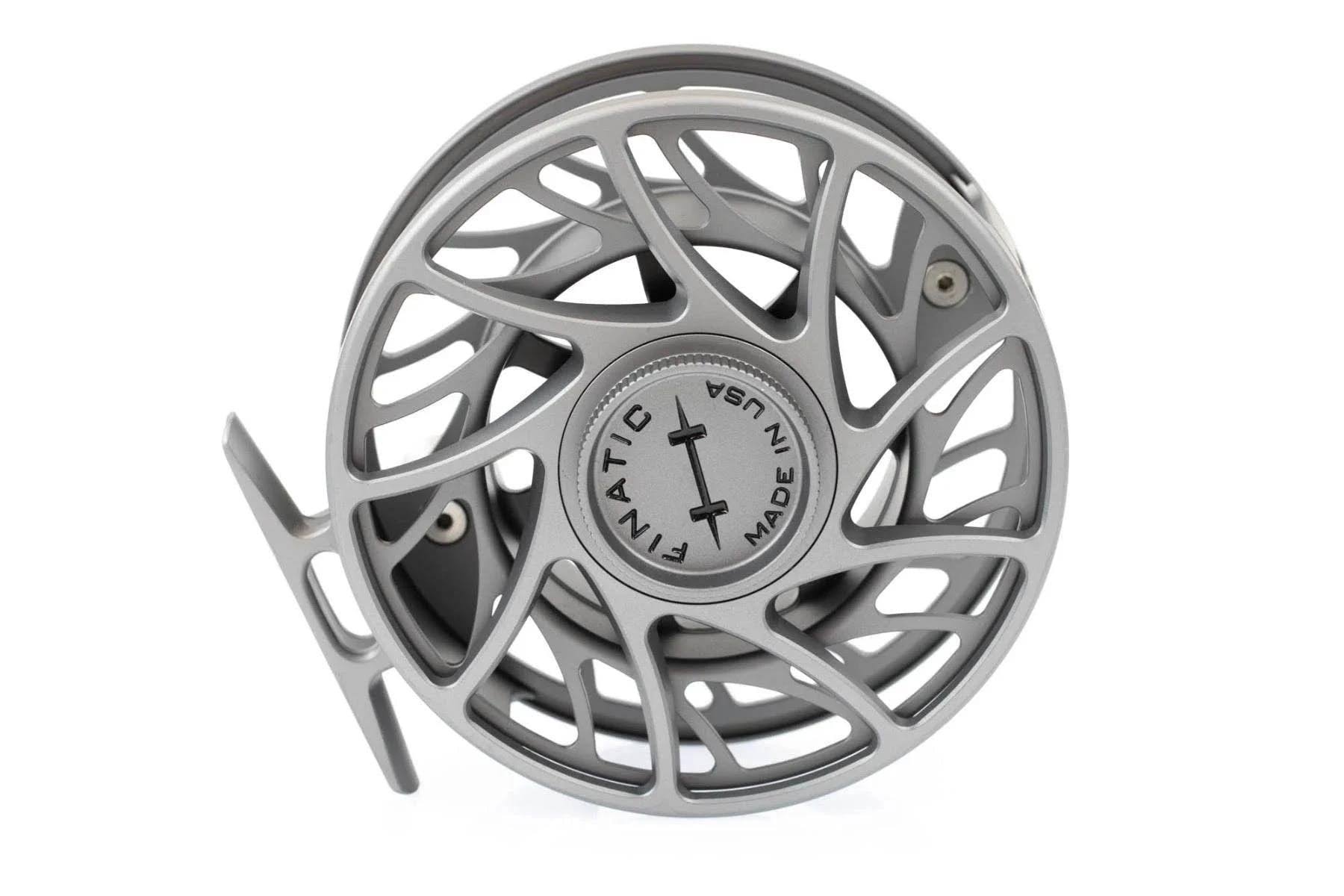 Hatch 11 Plus Gen 2 Finatic Fly Reel - Large Arbor - Gray/Black