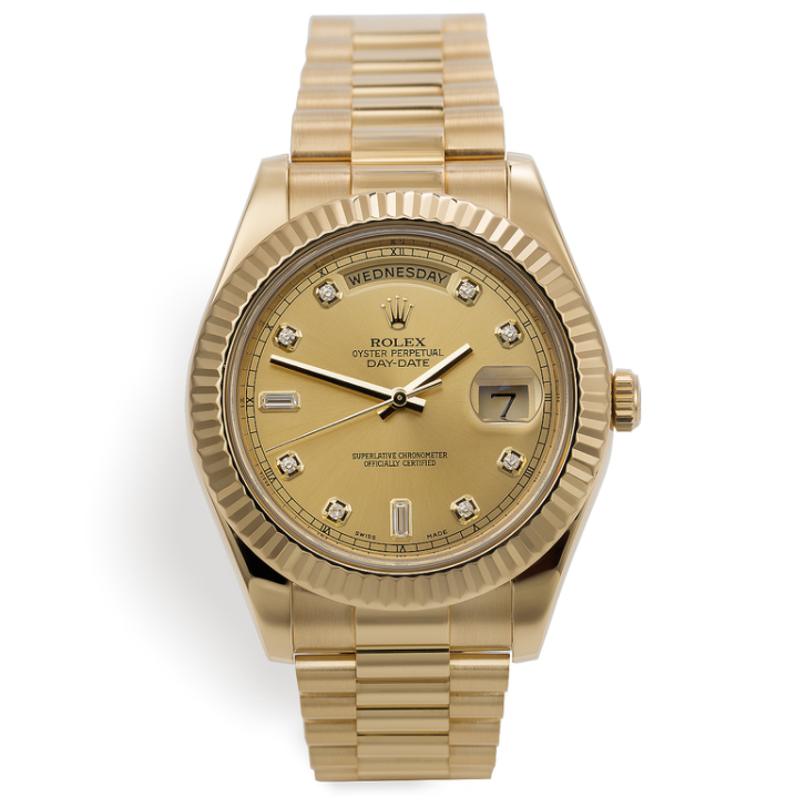 Day-Date II Golden Diamond Scale 41mm