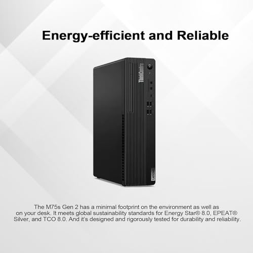 Lenovo ThinkCentre Business SFF Desktop, AMD Ryzen 5 Pro 4650G(Beat i5-10400), AMD Radeon Graphics, Bluetooth, Wired KB & M, Wi-Fi 6, HDMI, DP