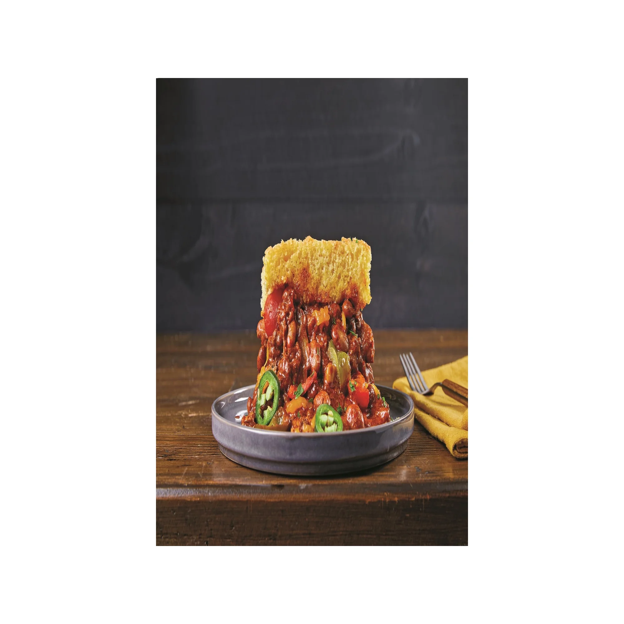 Chef-mate Beef Chili, Canned Beans with Meat, 6 lb 11 oz (Pack of 6)
