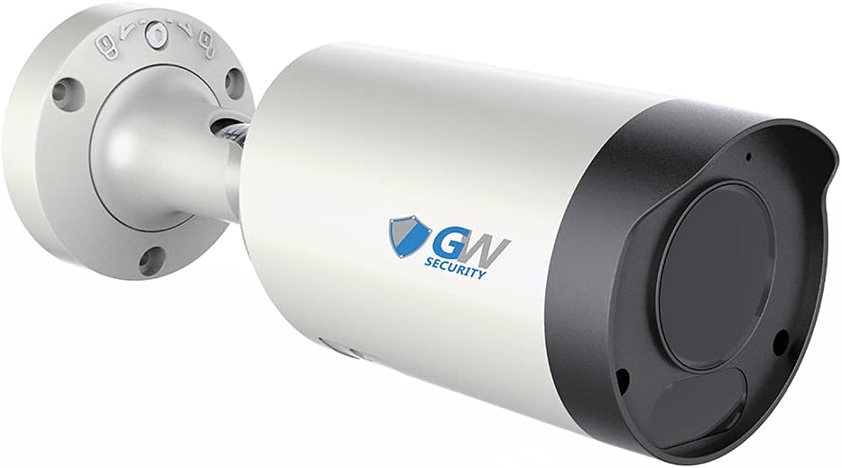 GW Security 8 Channel 4K NVR 8MP (3840x2160) H.265+ IP PoE Starlight Security Camera System with 4 Outdoor/Indoor 2.8-12mm Varifocal Zoom 8.0