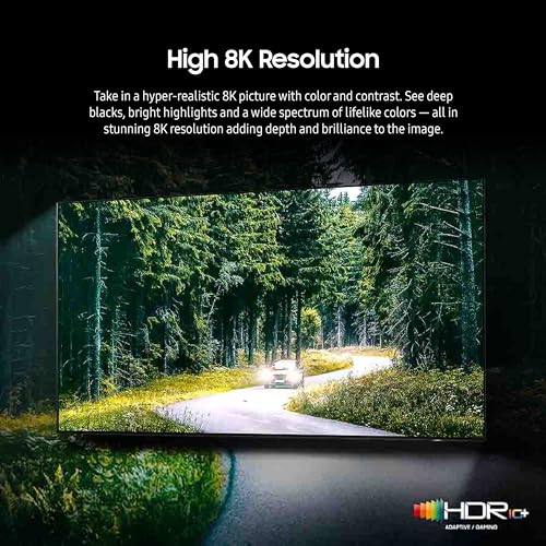 SAMSUNG 85-Inch Class QLED 8K QN800D Series Neo Quantum HDR Smart TV w/Dolby Atmos, Object Tracking Sound+, AI Motion Enhancer