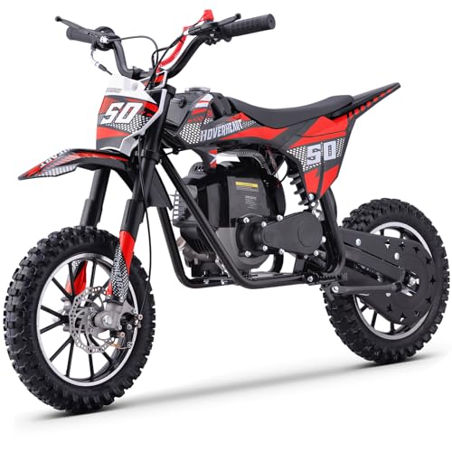 Kids 50cc Dirt Bike, 49cc Gas Dirt Bike for Kids 8-14, Gas Powered Mini Dirt Bikes, 2 Stroke Dirt Bikes, Max Load 165 Lbs