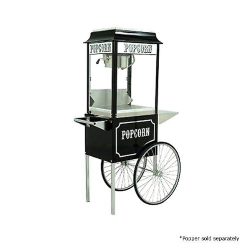 Paragon 1911 Small Popcorn Cart for 4-Ounce Poppers (Black / Chrome)