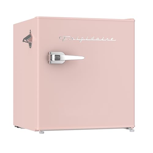 Frigidaire EFR176 Retro Compact Fridge with Chiller Mini Refrigerator with Built-in Bottle Opener for Office, Bedroom, Dorm Room or Cabin