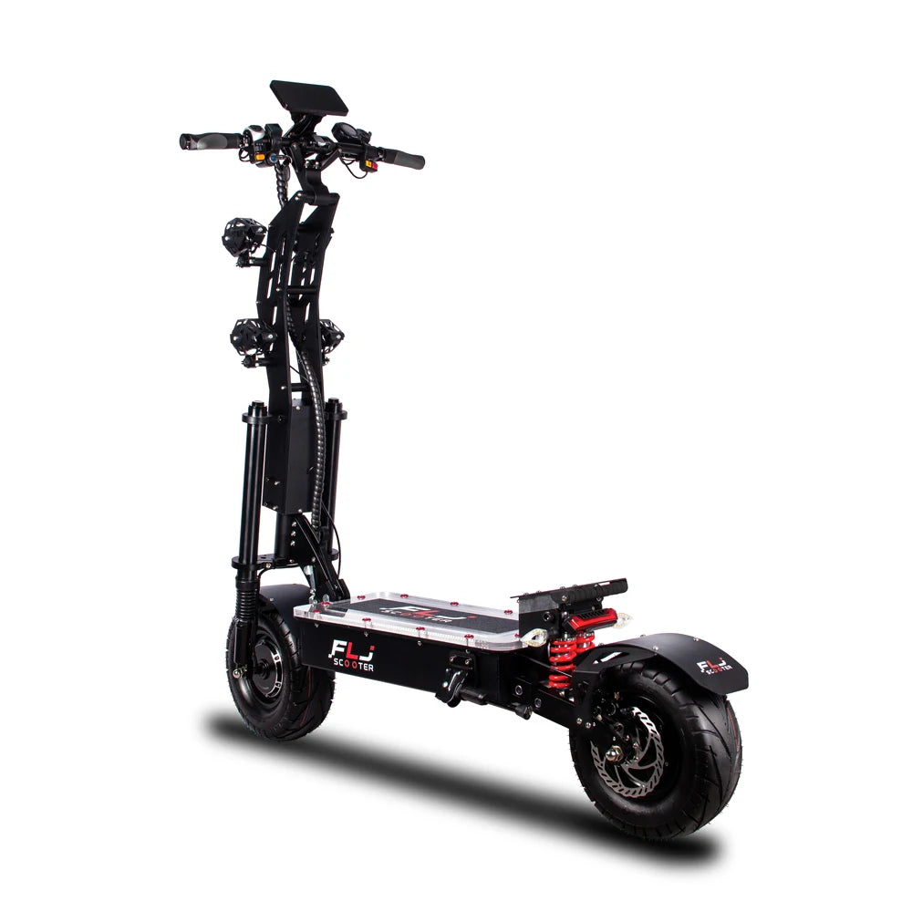 FLJ Upgraded 8000W 13inch fat wheel 72V Electric Scooter