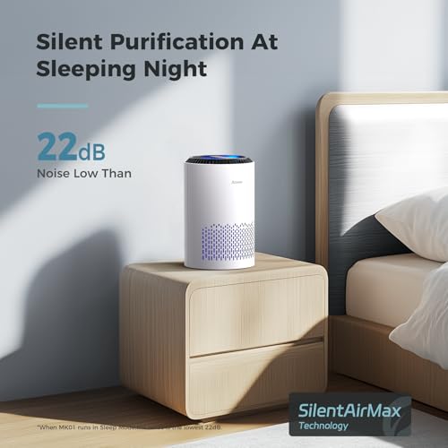 AROEVE Air Purifiers for Bedroom Home