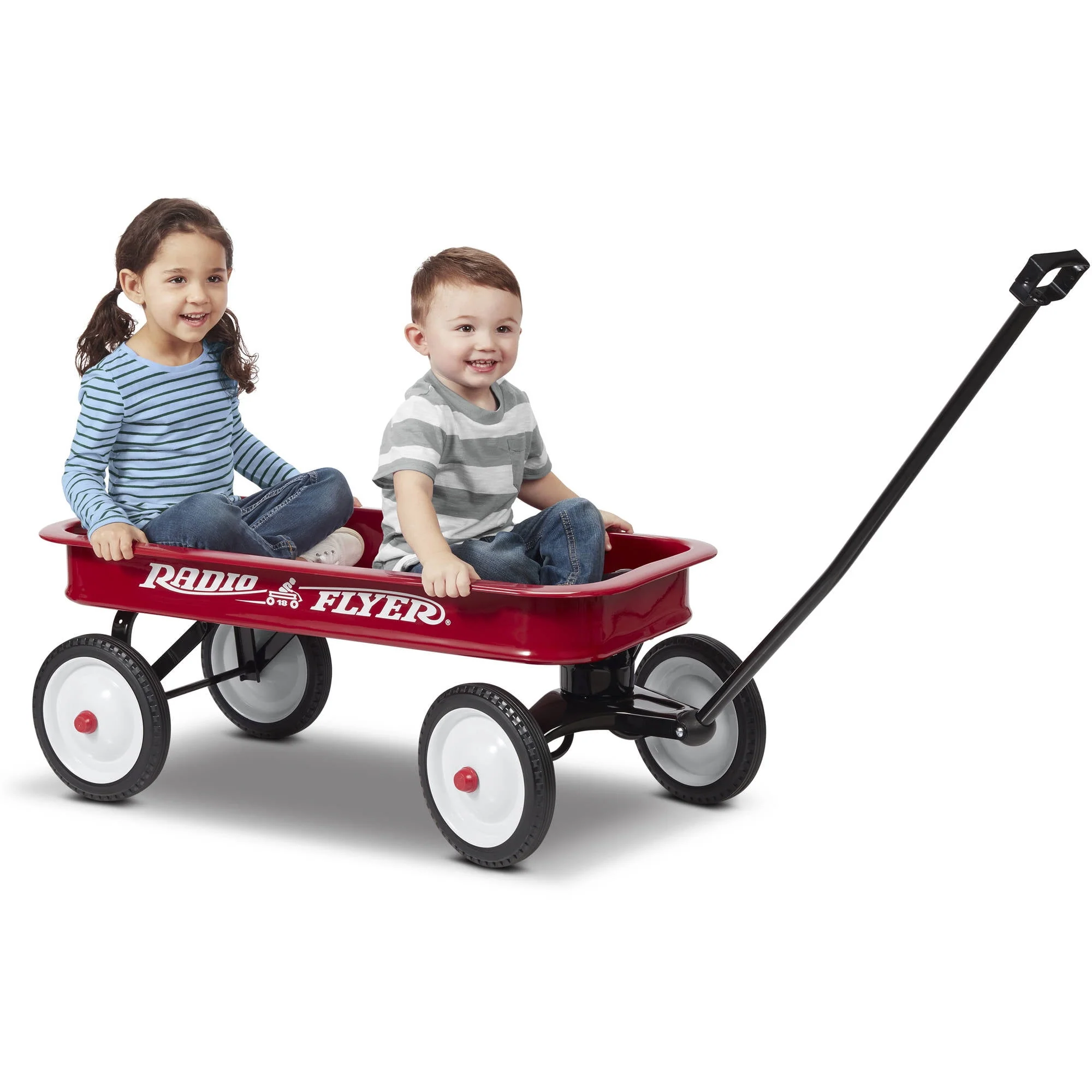 Radio Flyer, Classic Red Wagon, 10 inch Steel Wheels