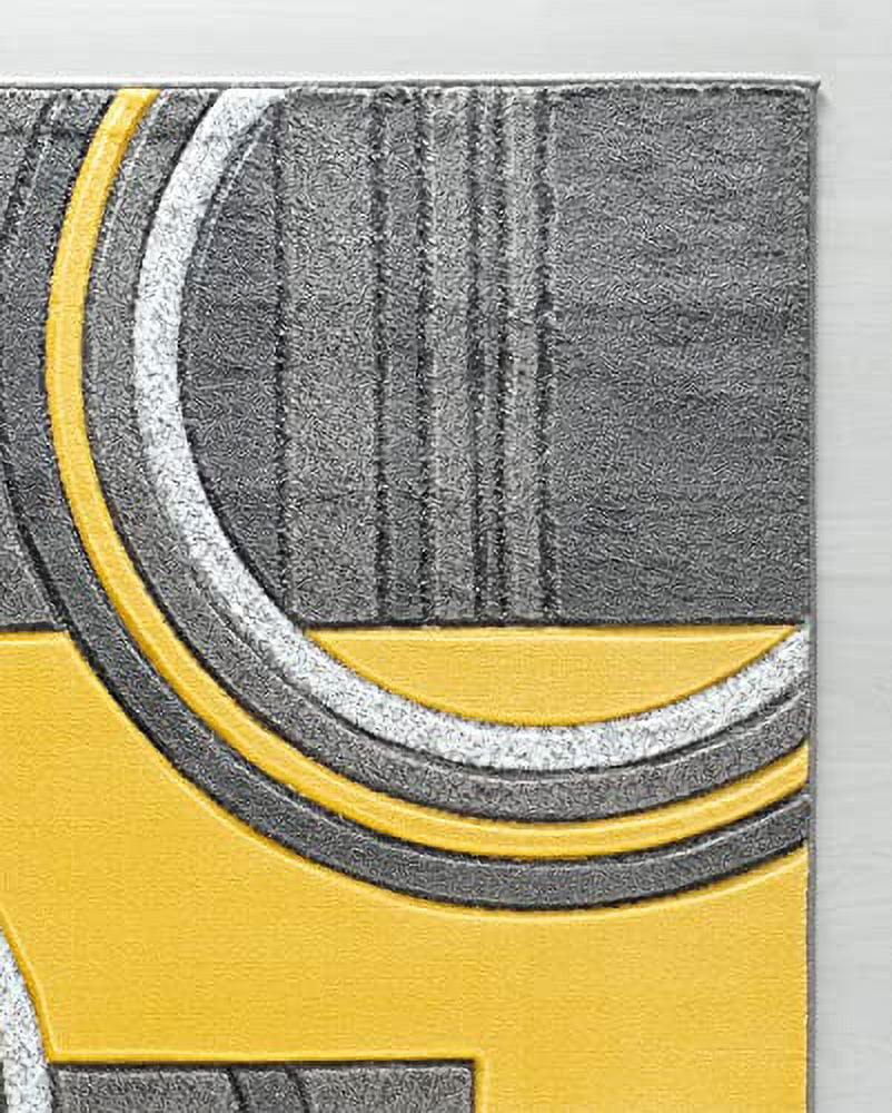 Glory Rugs Area Rug Modern Soft Hand Carved Contemporary Floor Carpet with Premium Fluffy Texture for Indoor Living Dining Room and Bedroom Area
