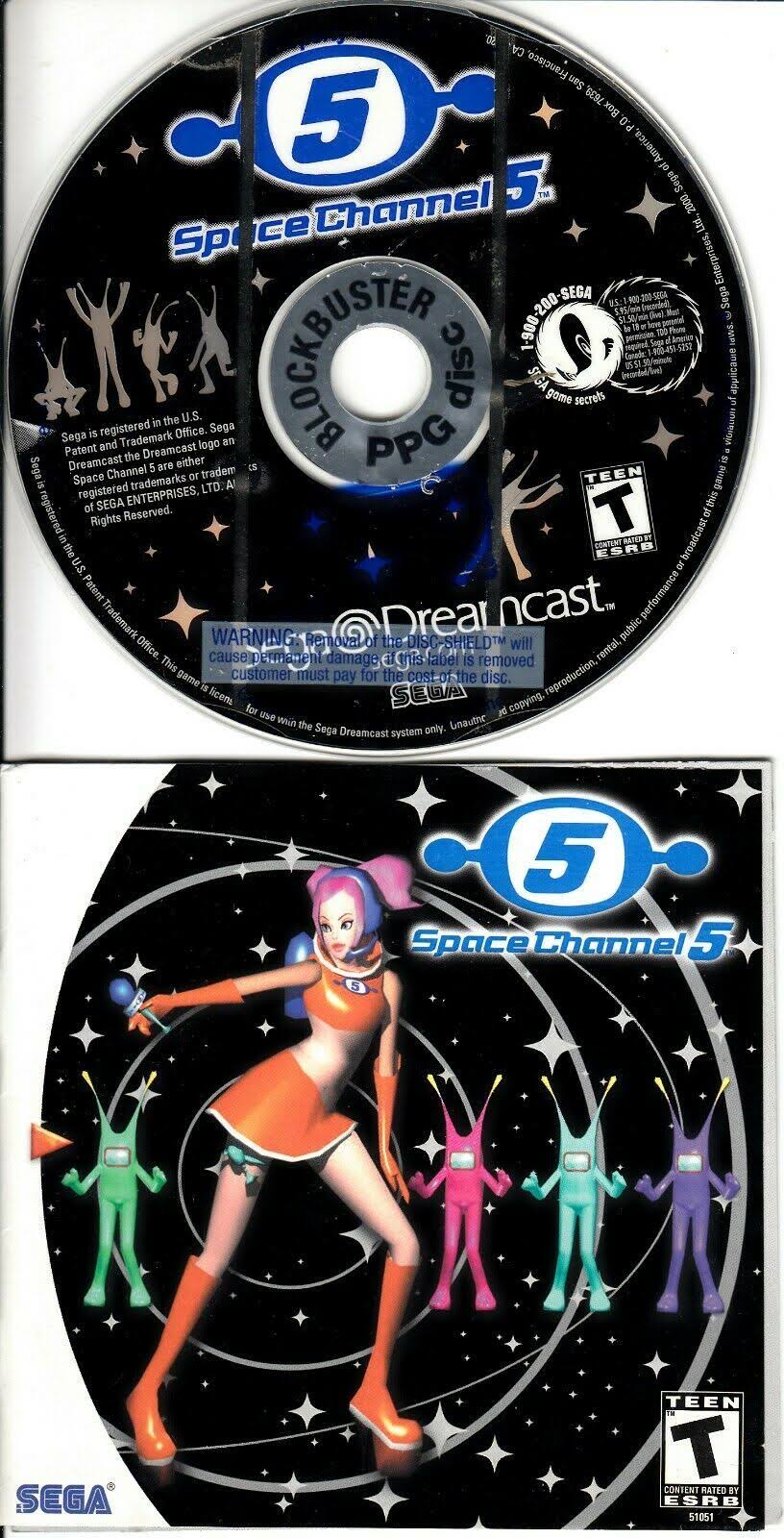 Space Channel 5 - Sega Dreamcast