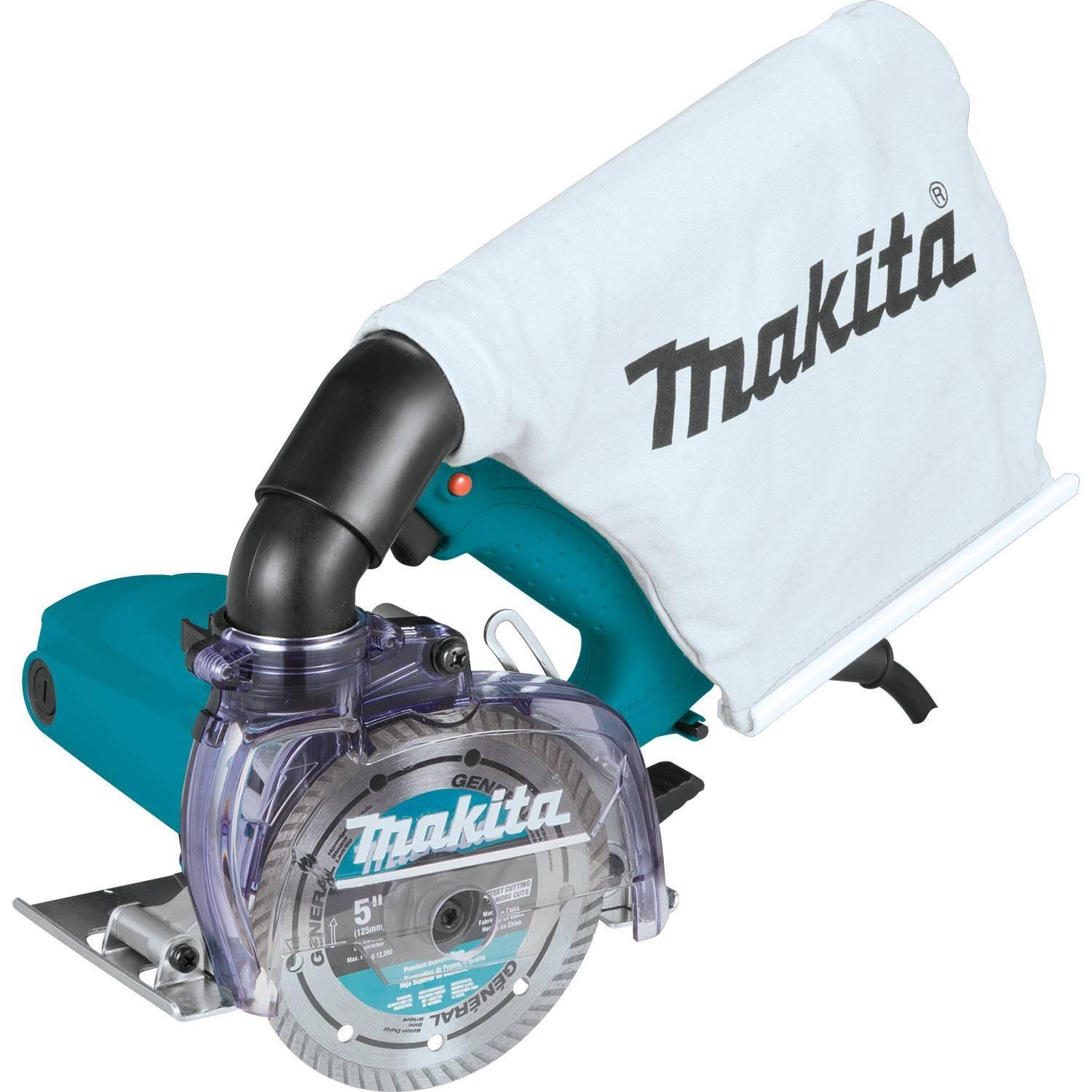 Makita 4100kb - 5 in. Dry Masonry Saw with Dust Extraction