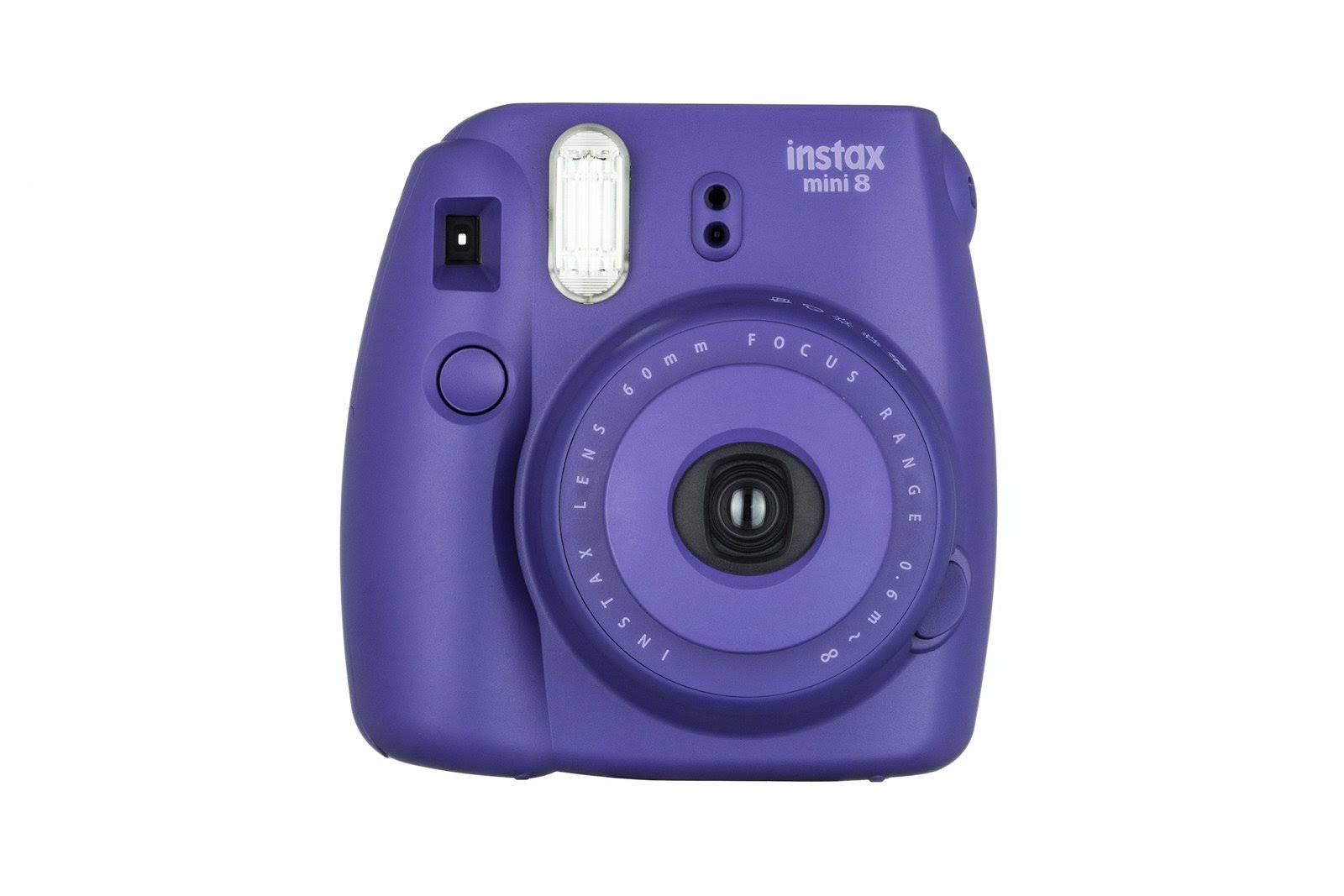 Fujifilm Instax Mini 8 Instant Camera without Film - Purple