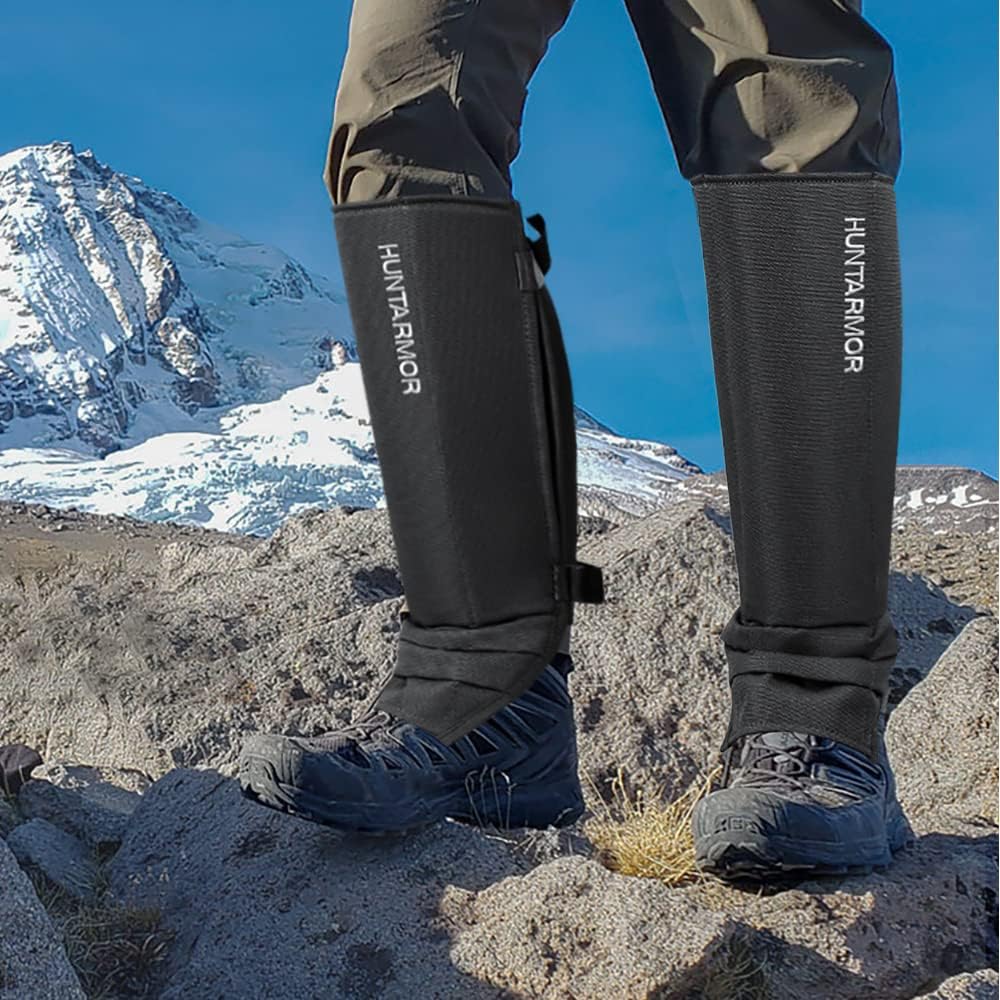 HUNTARMOR Snake Gaiters with Protective EVA: Comfortable Snake Bite Proof Guardz Gaiters, Strong Protection Snake Chaps