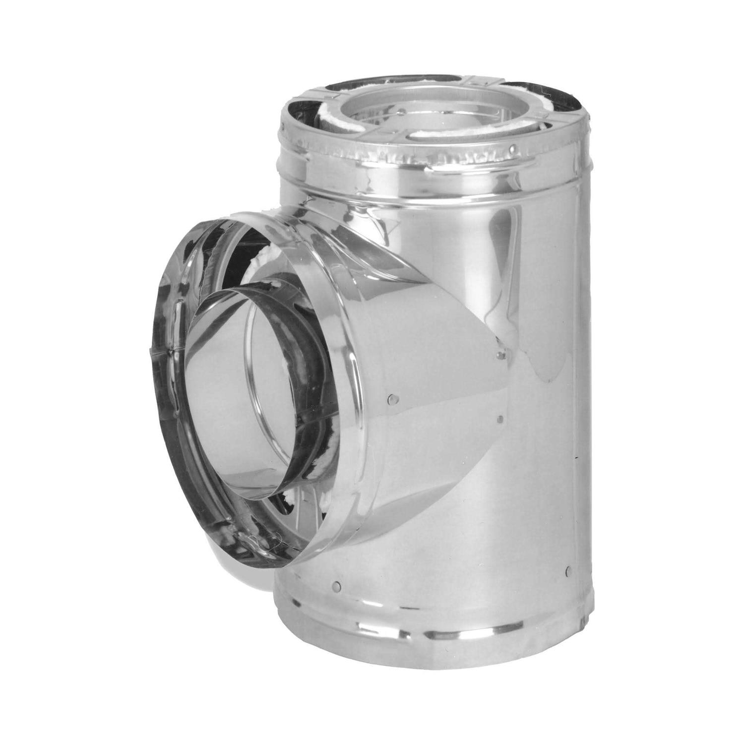 DuraVent 6 in DuraPlus Tee With Cap - Shop Hardware Tools Online Store