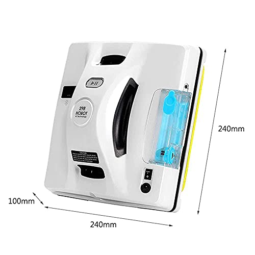 HOBOT-298 Window Cleaning Automatic Robot with Ultrasonic Water Spray, Intelligent Cleaning, AI Smart Route Plan, Replaceable Water Tank