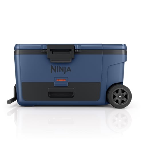 Ninja FrostVault 45qt Wheeled Cooler with Dry Zone, Integrated Fridge-Temp Dry Storage Drawer, Premium Heavy-Duty Insulated Cooler