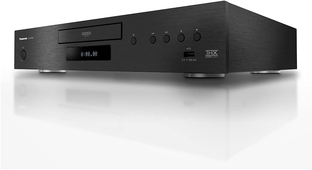 Panasonic DPUB9000 4K Ultra HD Blu-ray Player with HDR10+ and Dolby Vision Playback (Black) - Radiant Selections