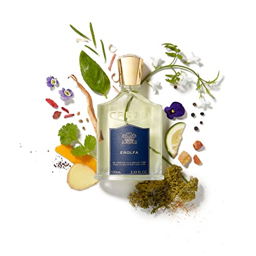 Creed Erolfa, Luxury Perfume for Him & Her, Aromatic Foug&egrave;re, Marine & Floral Fragrance, 100ML / 3.3 Fl Oz