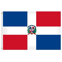 Dominican Republic Flag 2& x 3& Nylon
