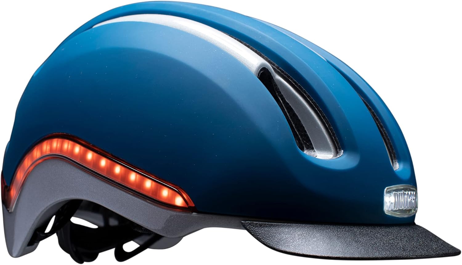Nutcase, VIO, Bike Helmet with LED Lights and MIPS Protection for Road Cycling and Commuting