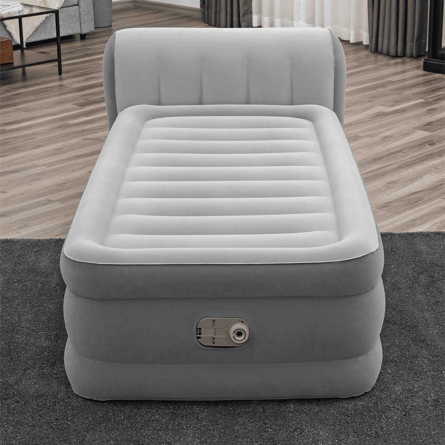 Bestway Headboard 18 Twin Air Mattress with Built-in Pump - Sports Supplies Online Store