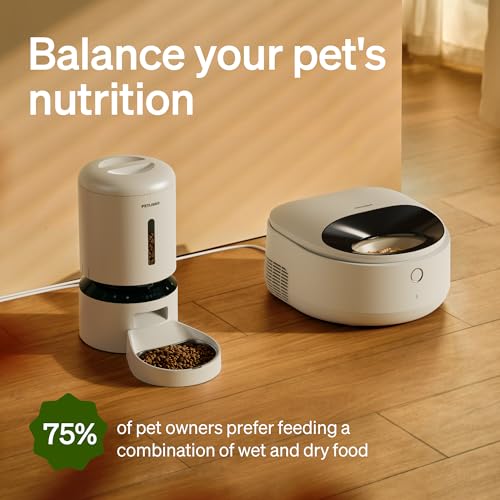 PETLIBRO Automatic Cat Feeder Wet Food Refrigerated New Upgraded APP Control,3 Days Freshness 3 Meals