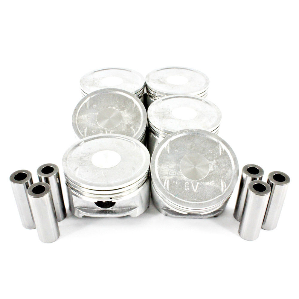 DNJ P131 Piston Set Fits Cars & Trucks 99-05 Chrysler Dodge Mitsubishi 3.0L SOHC 24V Fits select: 2000-2005 MITSUBISHI ECLIPSE