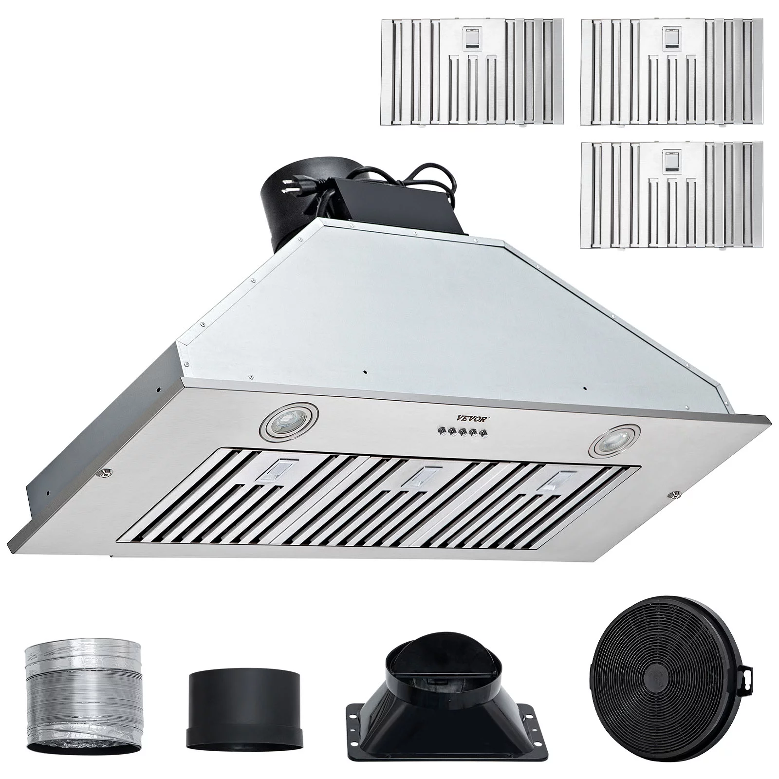 VEVOR Insert Range Hood, 800CFM 3-Speed