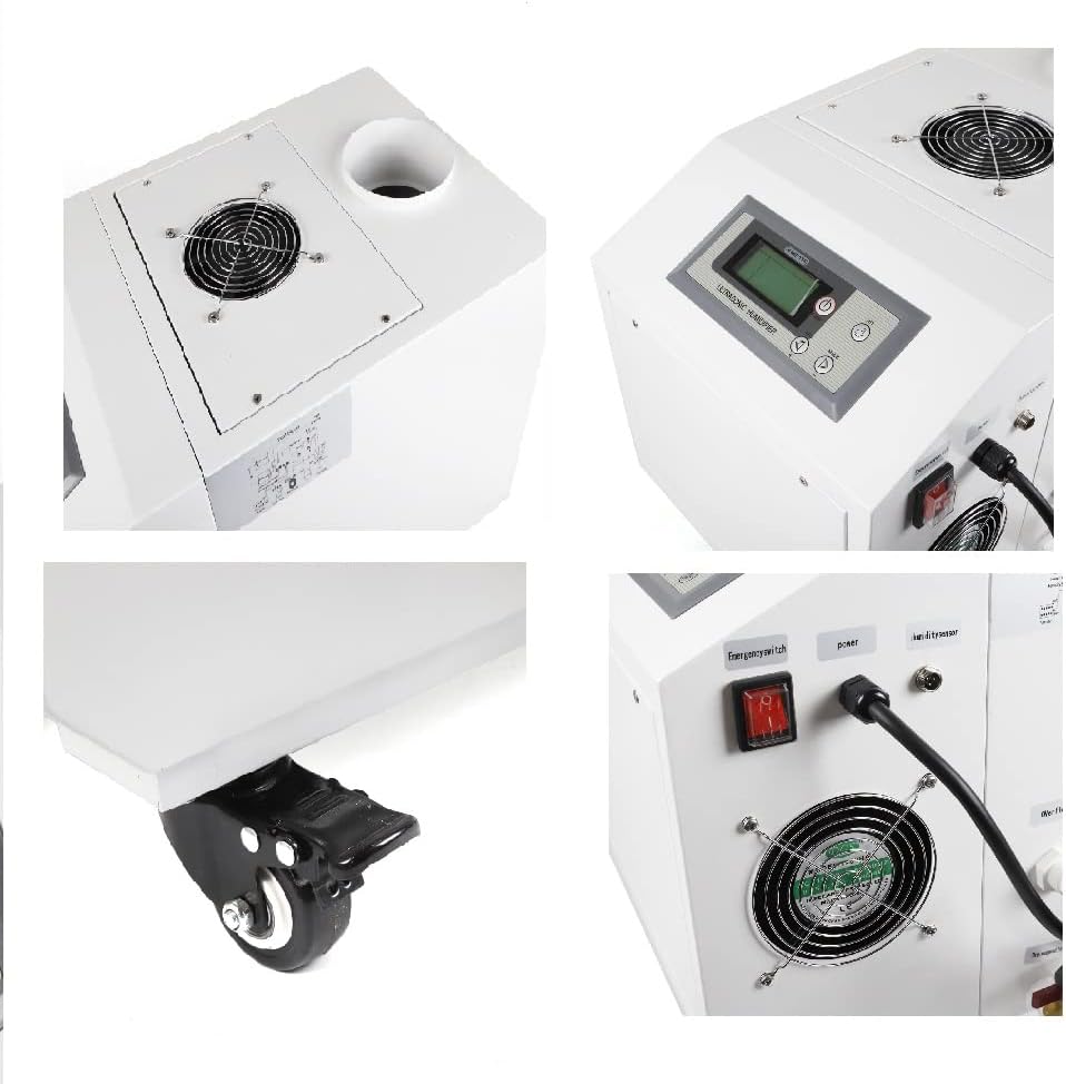 CNCEST Industrial Commercial Humidifiers Whole House Humidifier Large Room Time Control Humidifier