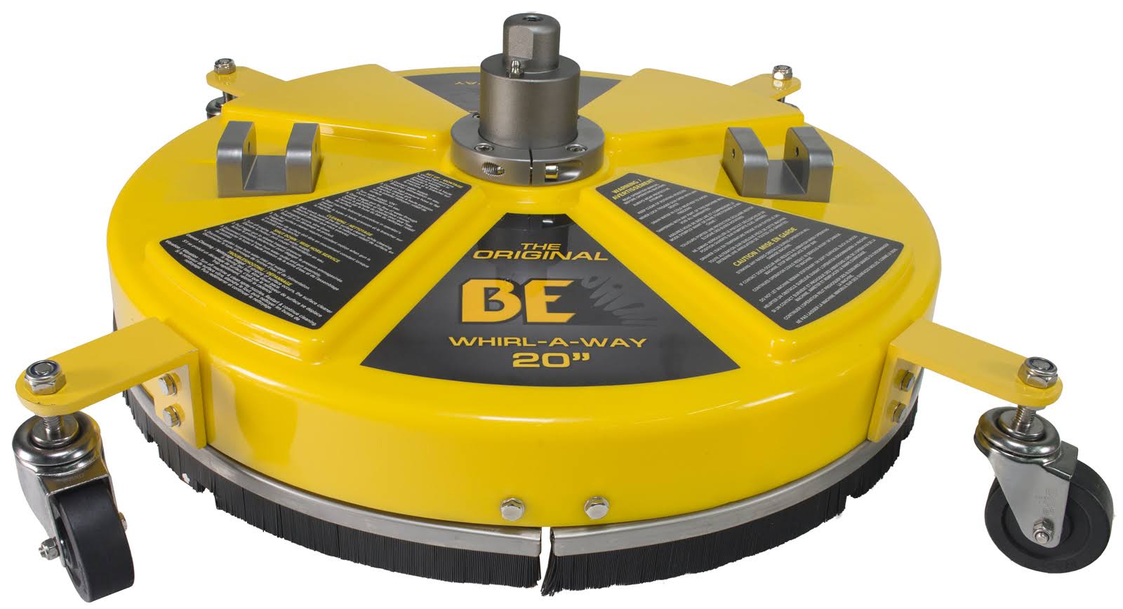Be Pressure Whirl-A-Way 20x22 Flat Surface Cleaner with Castors