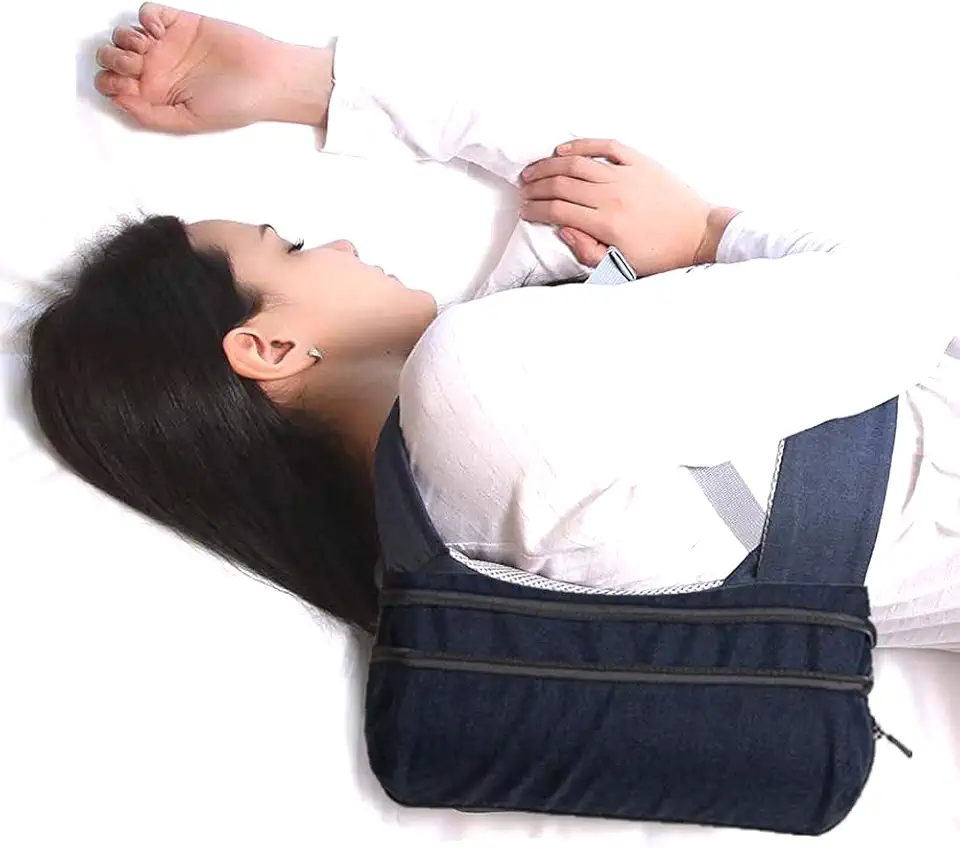 Sponsored Ad - Model 2024 Side-Sleeping Backpack from WoodyKnows, Alleviates Snoring and Sleep Issues Caused by The Back-Sleeping Position