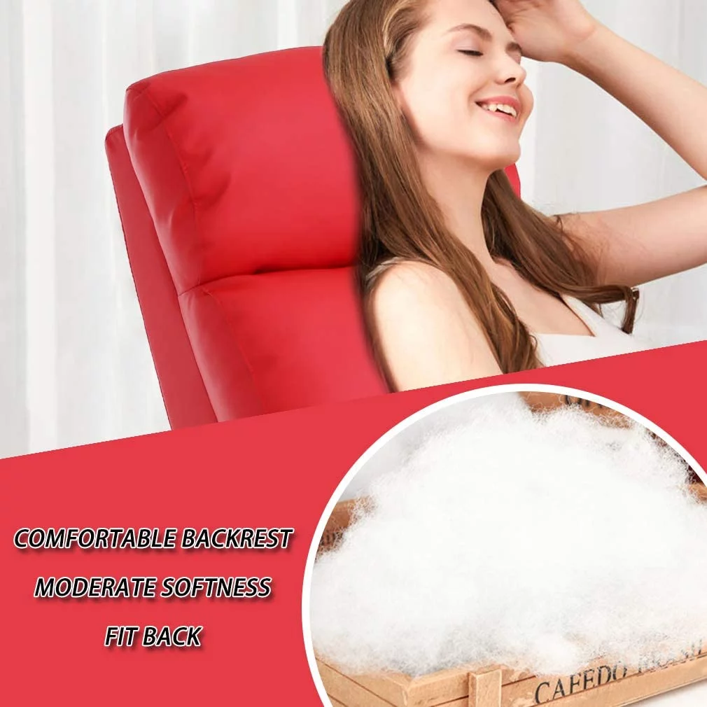 Recliner Chair for Living Room Massage Recliner Sofa Reading Chair Winback Single Sofa Home Theater Seating Modern Reclining Chair Easy Lounge with