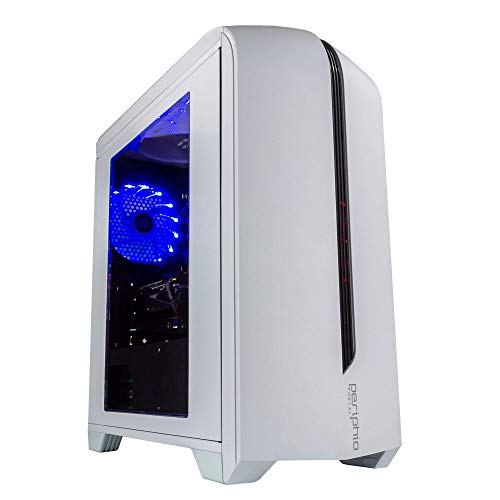Periphio Vortex Gaming PC Desktop Computer Tower, Intel Quad Core i5 3.2GHz, 16GB RAM, 120GB SSD 500GB 7200 RPM HDD, Windows 10