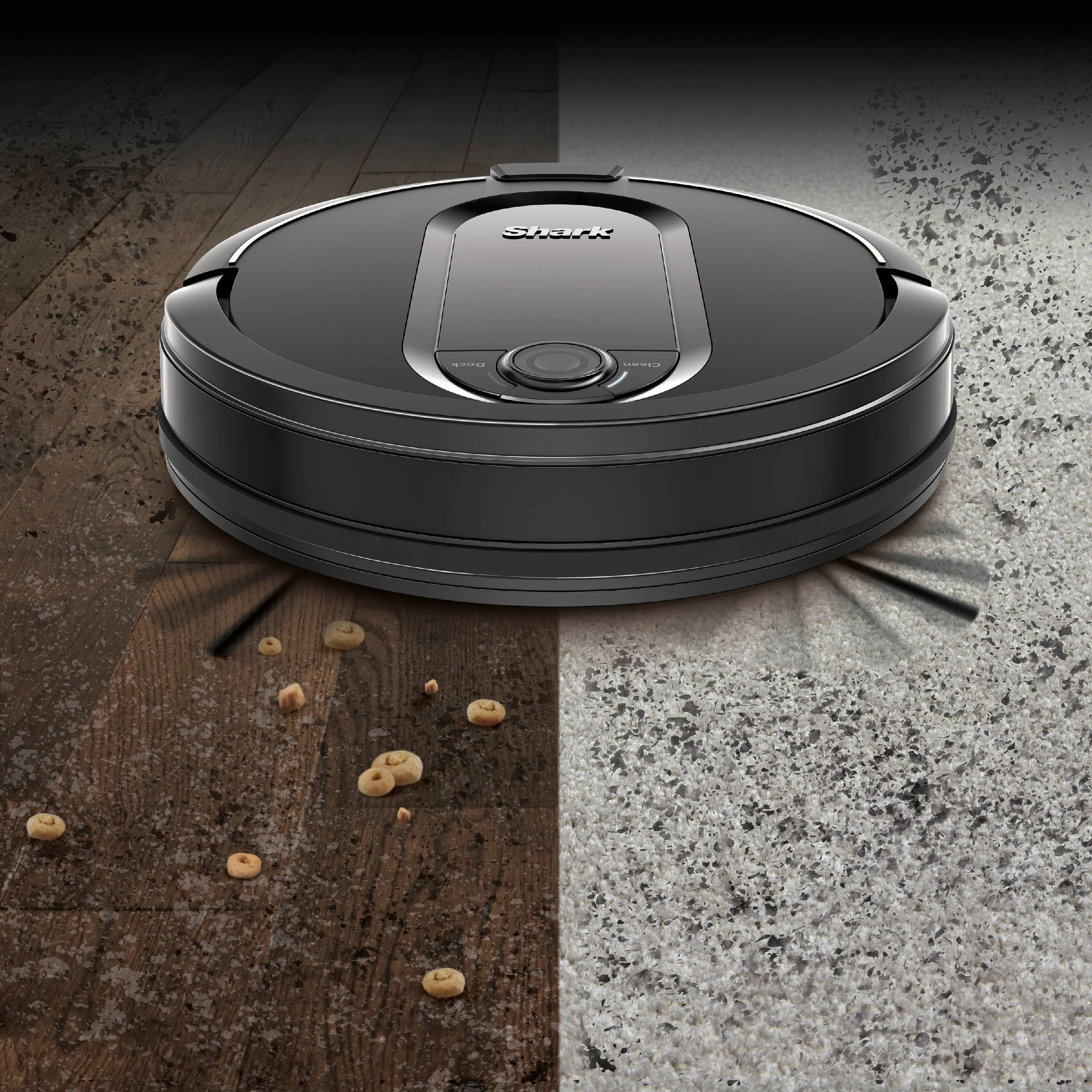 Shark IQ Intelligent Wifi Robot Vacuum Cleaner w/ Self Empty Charger Base, Black