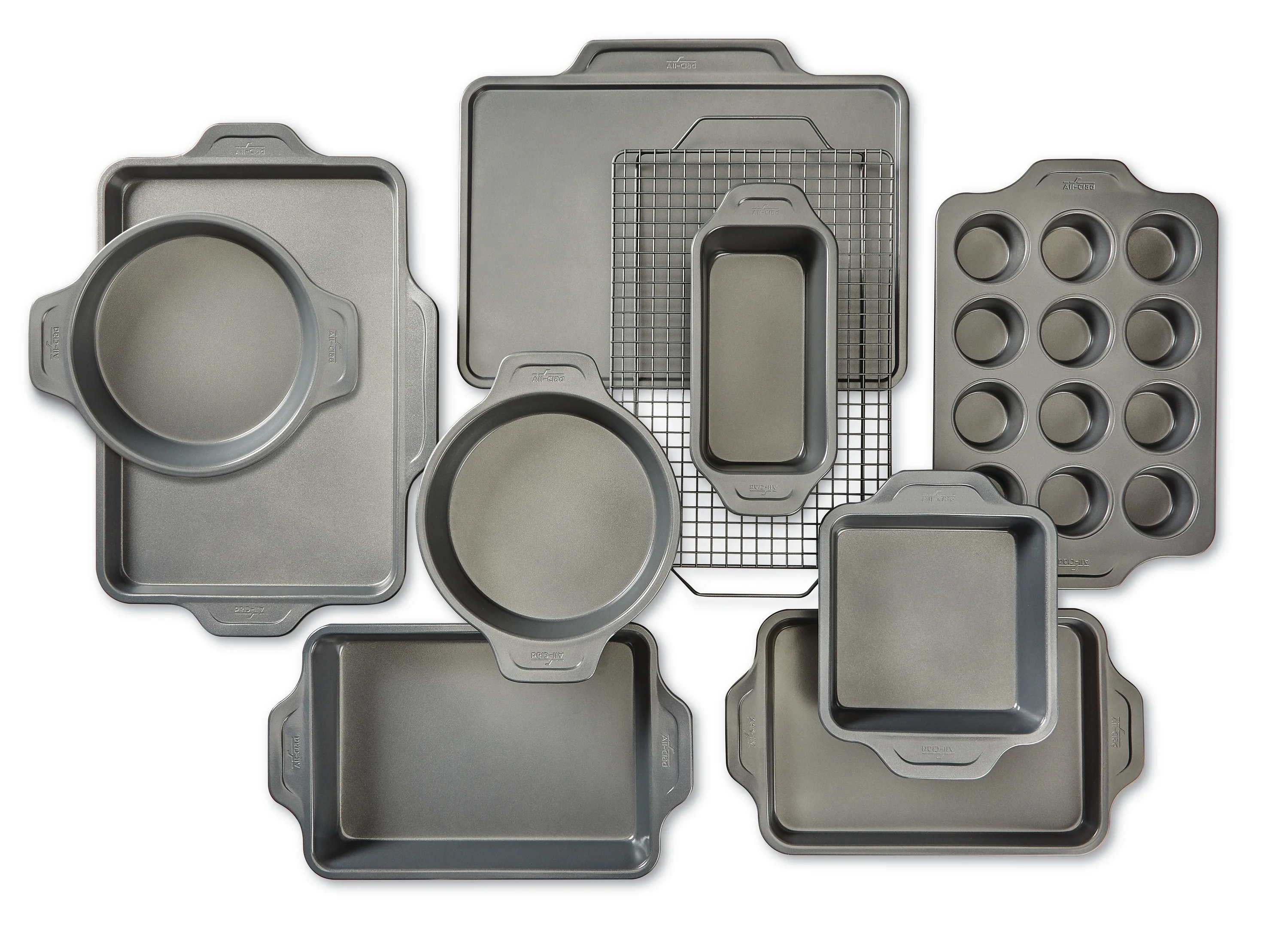 All-Clad Pro-Release Nonstick Bakeware Set, 10 piece Set