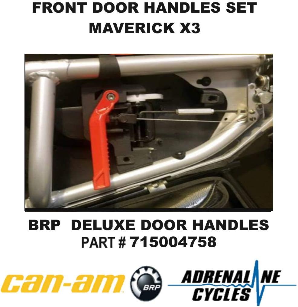 Can Am Maverick X3 Deluxe Front Door Handle Kit OEM NEW #715004758