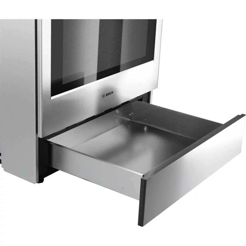 Bosch HDI8056U 4.6 Cu. Ft. Stainless Dual Fuel Slide-in Range
