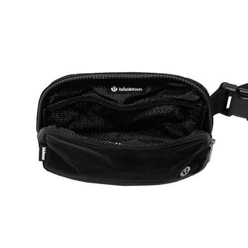 Lululemon Athletica Everywhere Belt Bag, Black, 7.5 x 5 x 2 inches