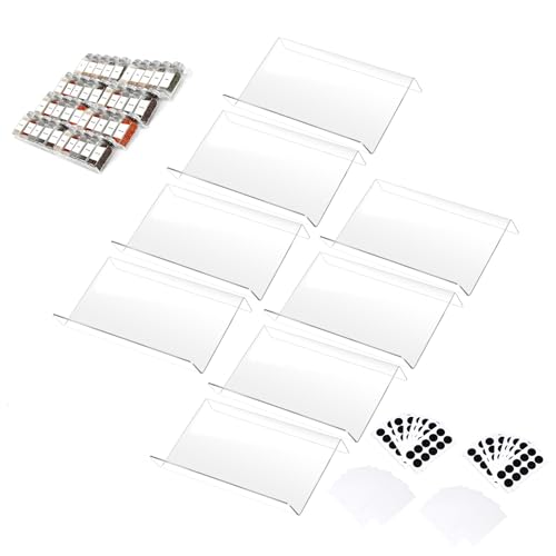 Acrylic Seasonings Spice Rack,4 Tier,Expandable From 9" to 18",Acrylic Spice Drawer Organizer,Organize and Display Your Spices