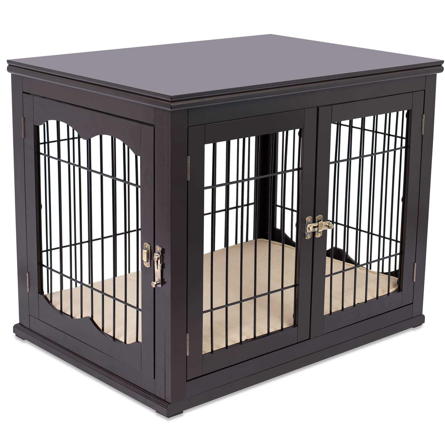 BirdRock Home Decorative Small Dog Kennel with Pet Bed - Pet Supplies online store