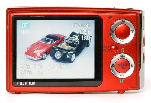 Fujifilm FinePix Z20 10MP Digital Camera Red