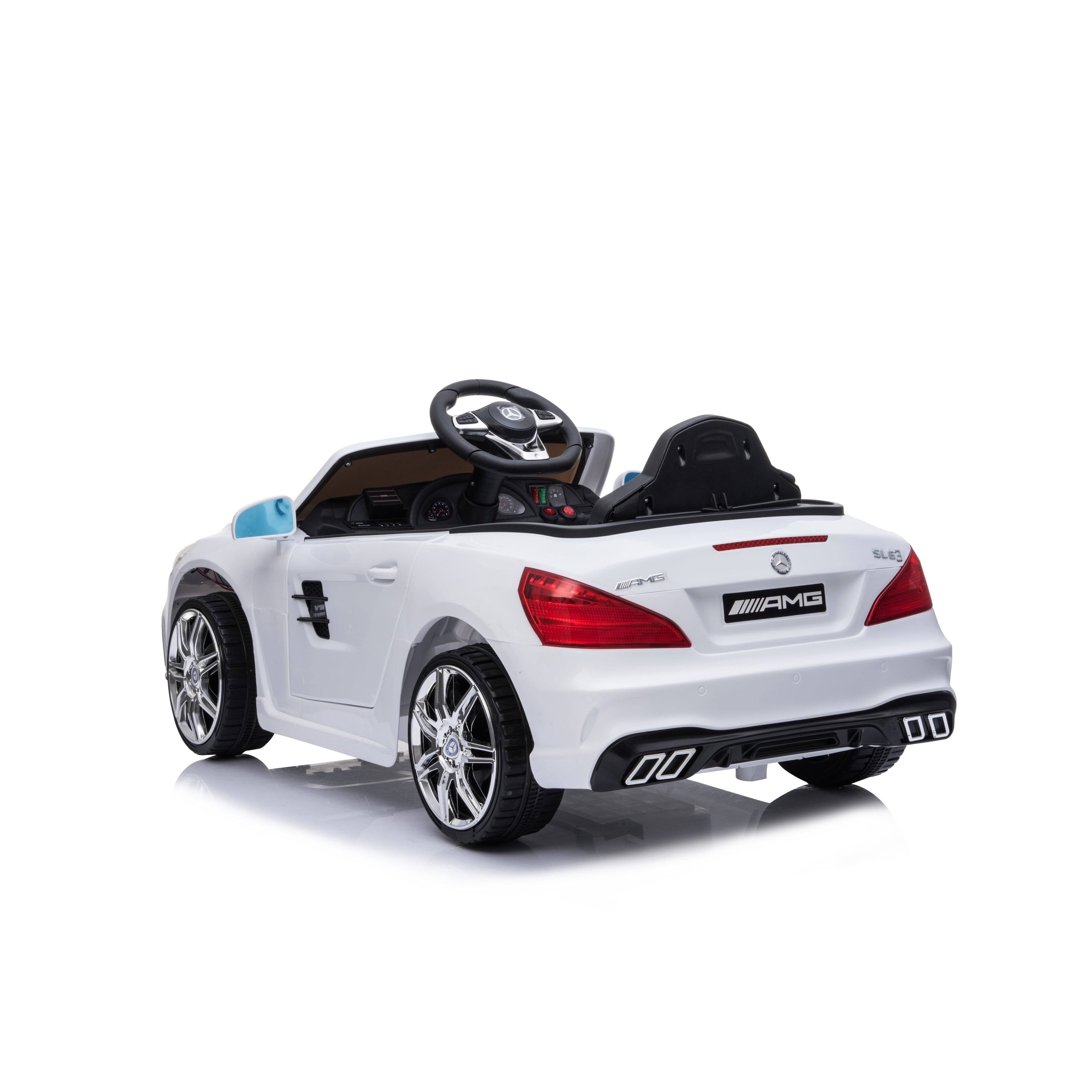 Best Ride on Cars Mercedes SL-63 12V Ride-On Car ,White