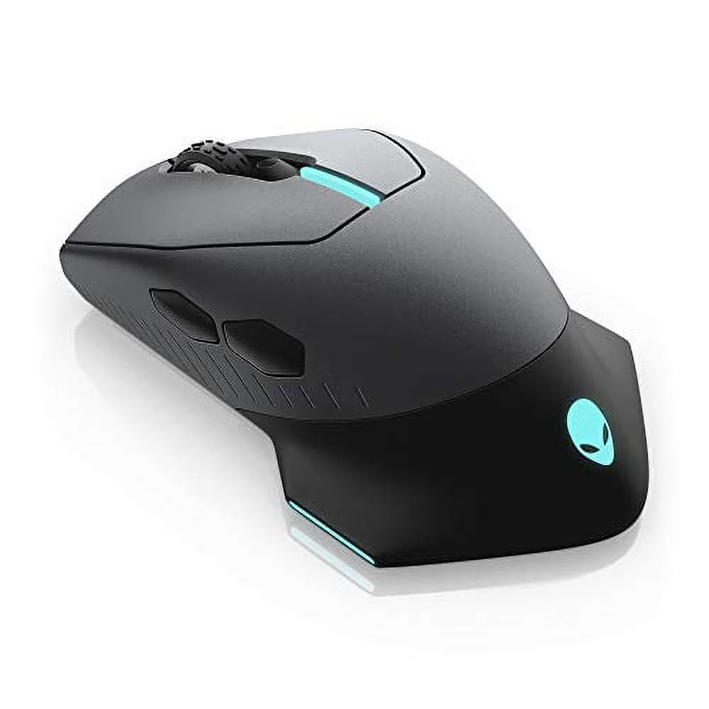 Alienware AW610M Wired/Wireless Gaming Mouse - 16000 DPI Optical Sensor, 350 Hour Rechargeable Battery Life, 7 Programmable Buttons