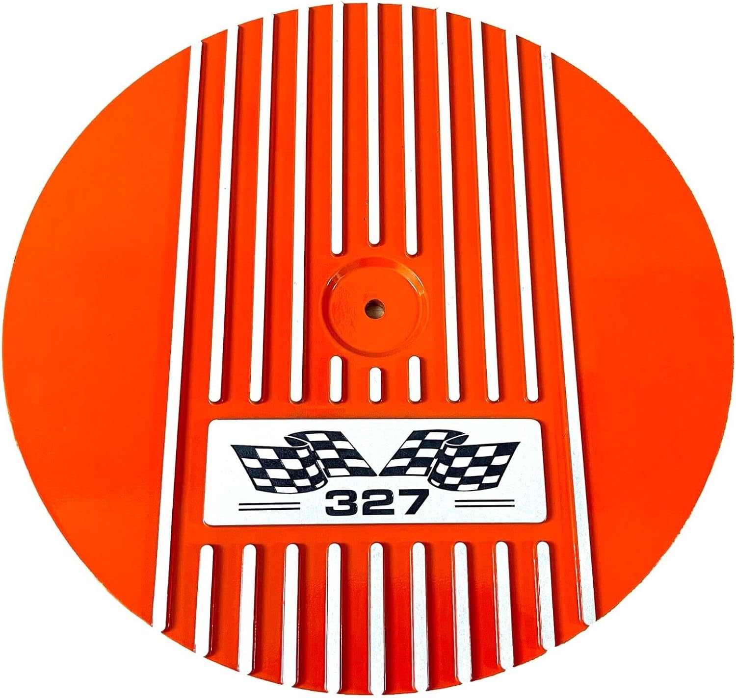 Small Block Chevy 327-13" Round Air Cleaner Kit - Orange