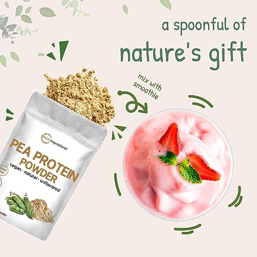 Micro Ingredients North American Grown, Pea Protein Powder, 5 Pounds | Plant Based