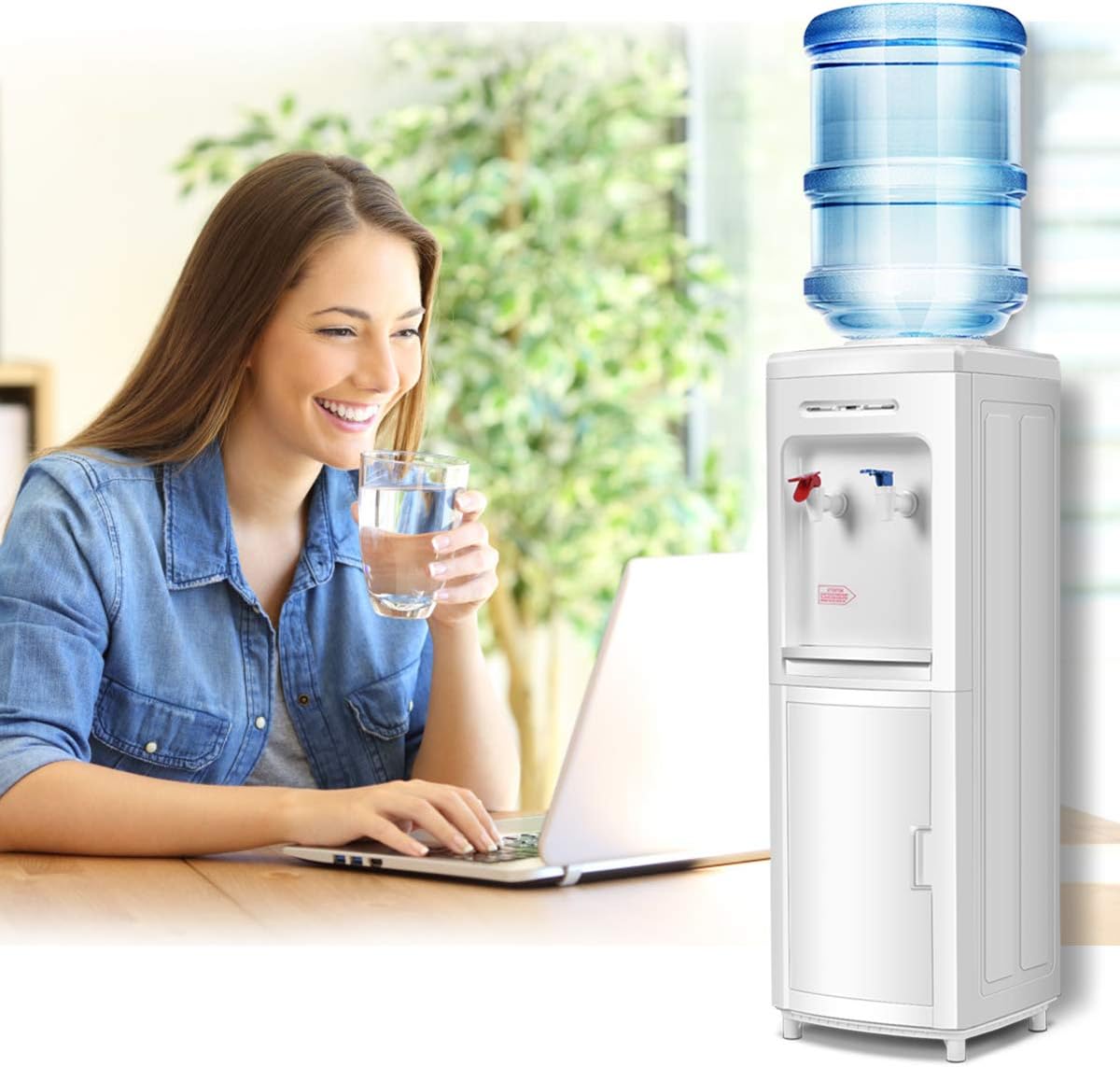 SAFEPLUS Top Loading Water Cooler Dispenser